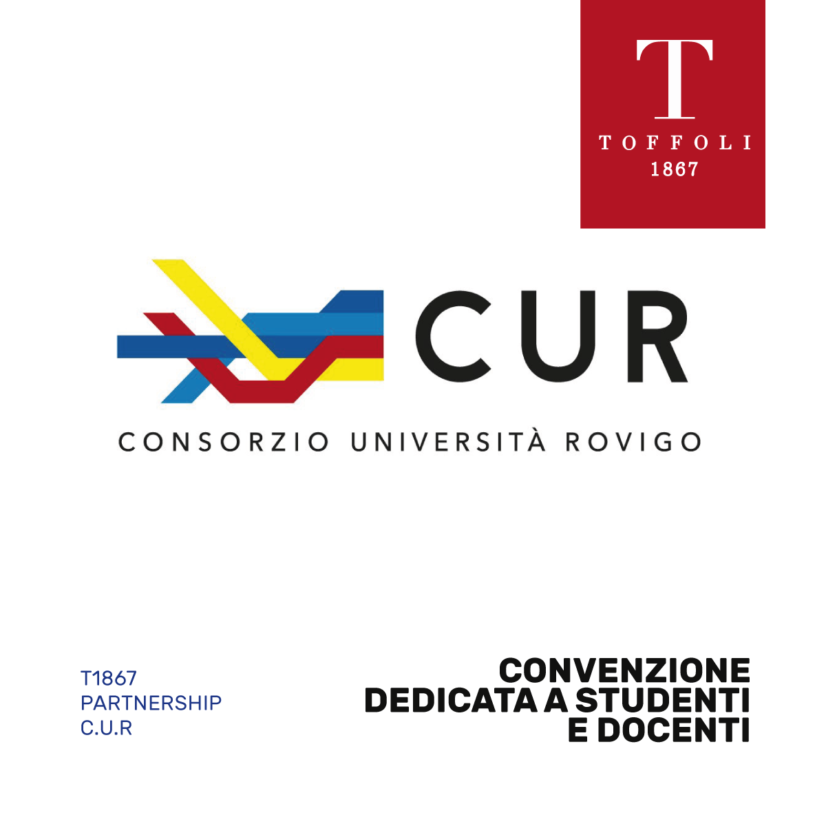 C.U.R Consorzio università di Rovigo Toffoli 1867 ottici in rovigo convenzione